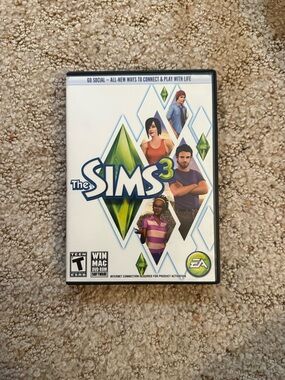 The Sims 3 PC/Mac Game - White Cover with Green Plumbob